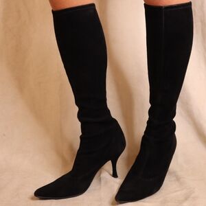 Stuart Weitzman Black Over the Knee Boots